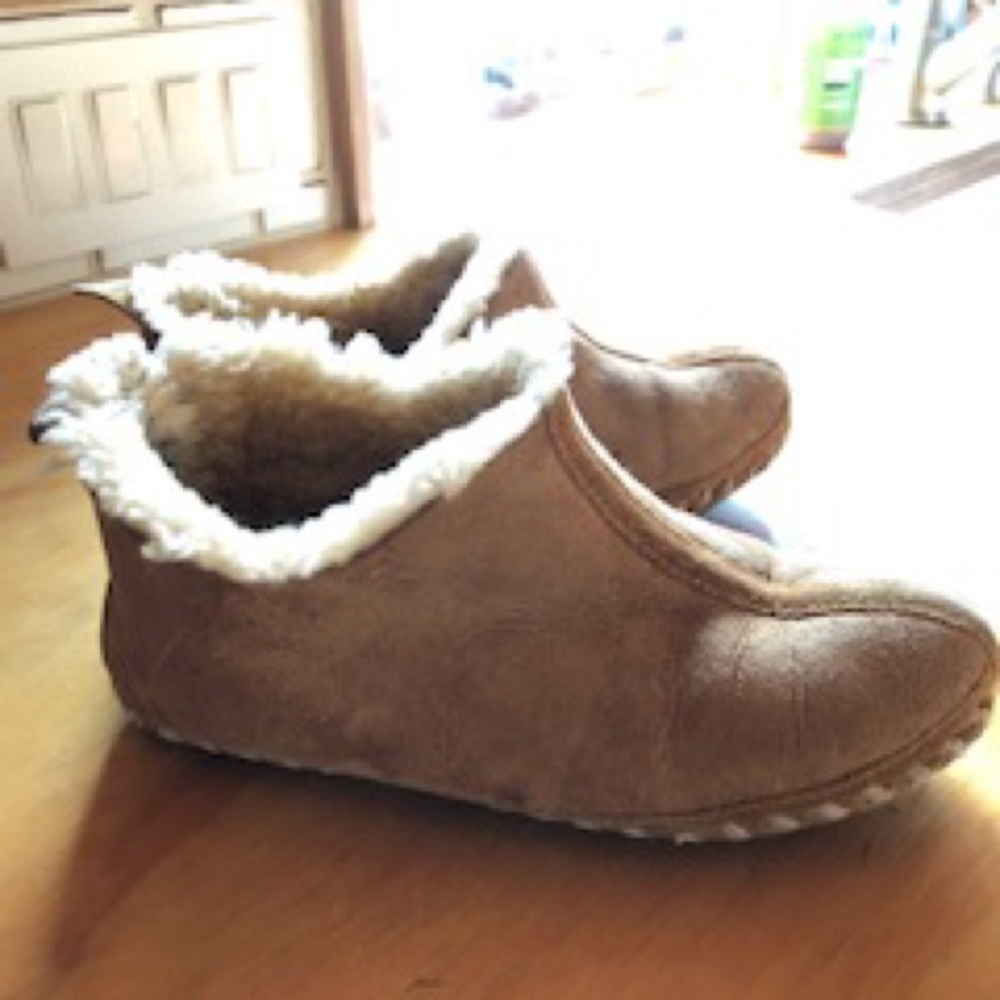 L.L.Bean shearling slippers